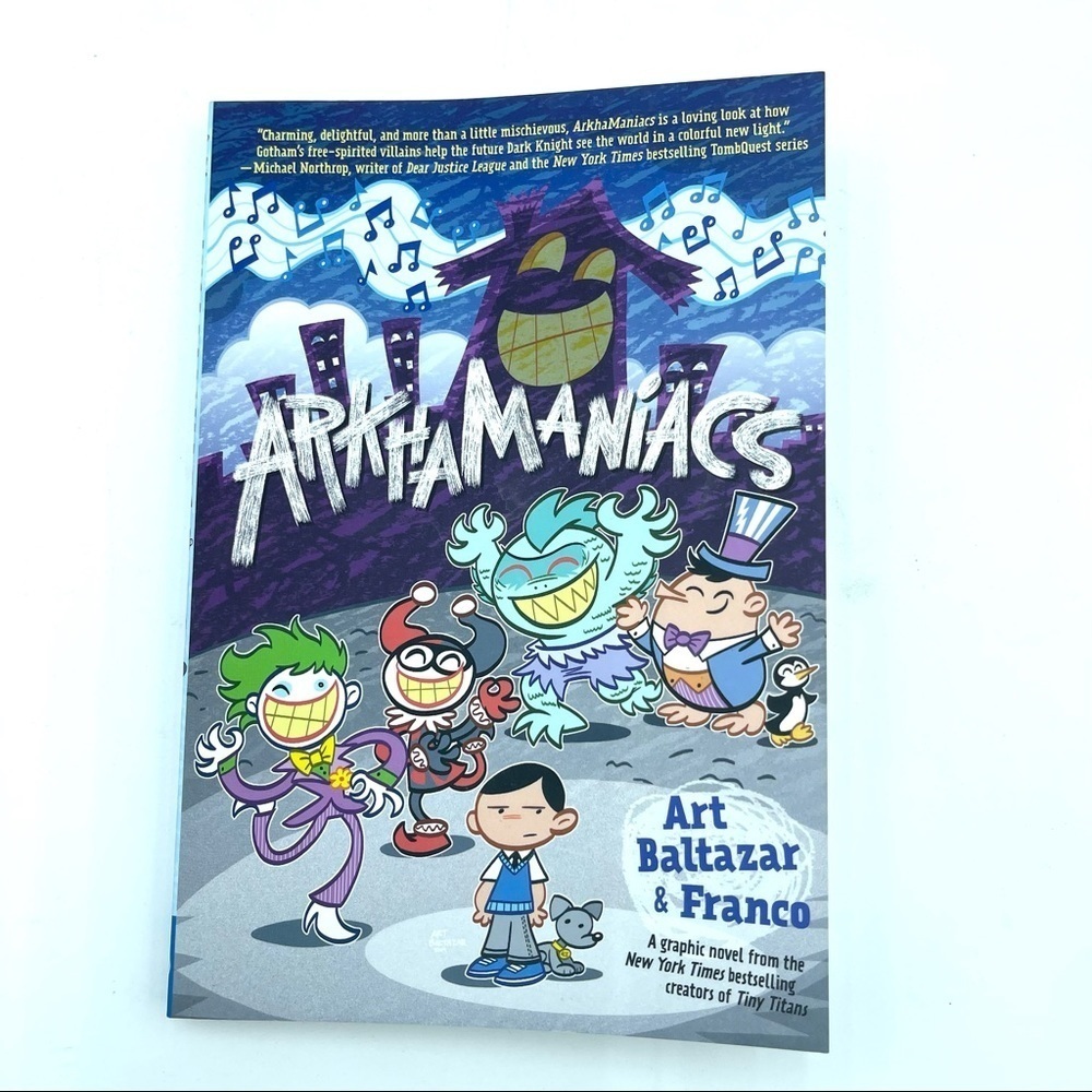 Arkhamaniacs Graphic Novel Book